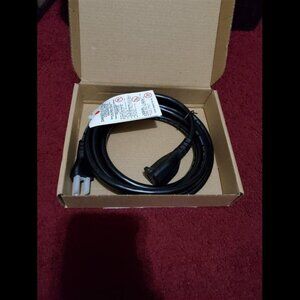 Power 10-Foot Extension Cord - 13 Amps, 125V, Black Single